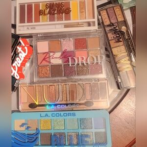 5 eyeshadow palettes